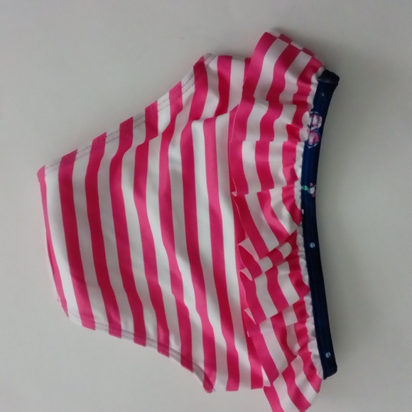 Harper Canyon Ruffle Rashguard Swimsuit Set 12M - Picture 4 of 8